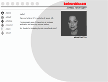 Tablet Screenshot of barbrarubin.com